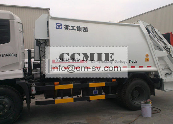 중국 유압 장치 전기 제어계를 가진 쓰레기 쓰레기 압축 분쇄기 특별한 차량 공장